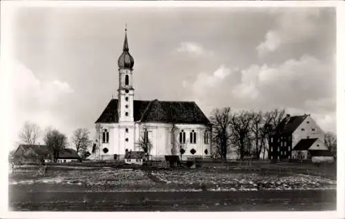 Ak Vilgertshofen in Oberbayern, Wallfahrtskirche zur schmerzhaften Muttergottes