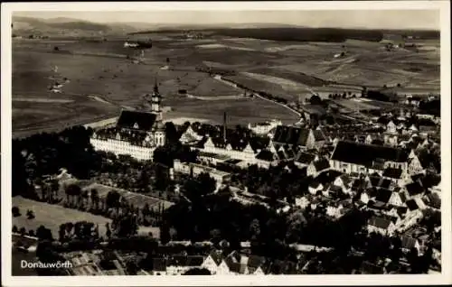 Ak Donauwörth in Schwaben Bayern, Panorama