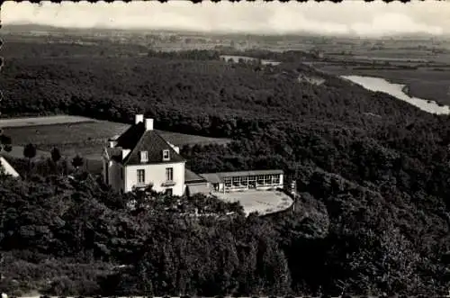 Ak Hoch Elten Emmerich am Rhein, Kurhotel, Wild-See, Luftbild