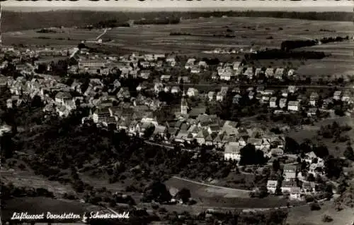 Ak Dornstetten im Schwarzwald Württemberg, Luftbild, Panorama