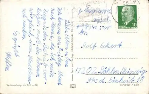 Ak Gotha in Thüringen, an der Wasserkunst