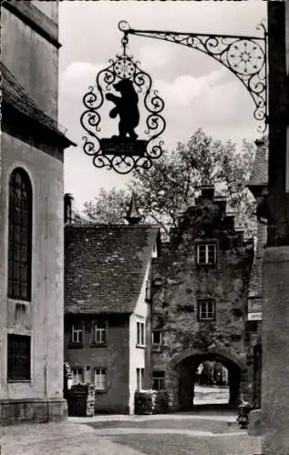 Ak Erbach im Odenwald Hessen, Rathausbogen