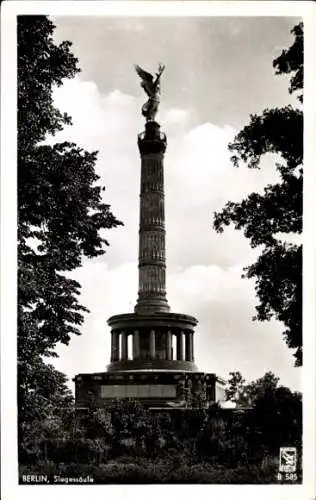 Ak Berlin Tiergarten, Siegessäule