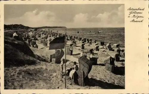 Ak Ostseebad Göhren auf Rügen, Strand