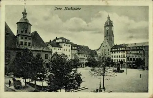 Ak Jena in Thüringen, Marktplatz