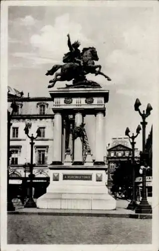 Ak Clermont Ferrand Puy de Dôme, Statue Vercingetorix