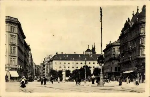 Ak Wien 1 Innere Stadt, Wollzeile