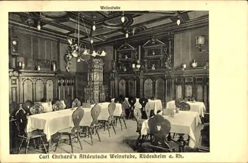 Ak Rüdesheim am Rhein, Altdeutsche Weinstube