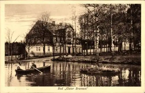 Ak Niederzwönitz Zwönitz im Erzgebirge Sachsen, Bad Gutenbrunn, Guter Brunnen