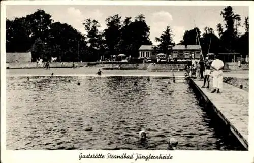 Ak Berlin Charlottenburg, Volkspark Jungfernheide, Gaststätte Strandbad