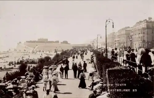 Ak Eastbourne East Sussex England, Wish Tower