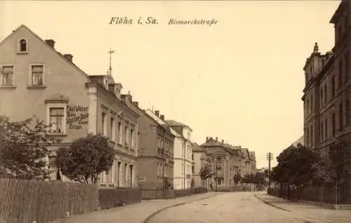 Ak Flöha in Sachsen, Bismarckstraße