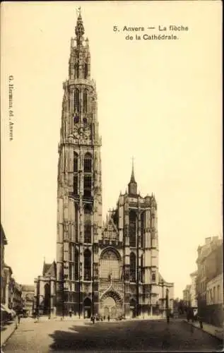 Ak Antwerpen Antwerpen Flandern, Kathedrale