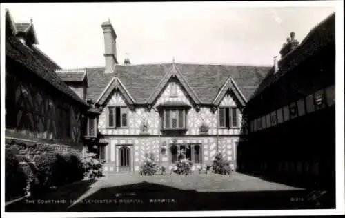 Ak Warwick Warwickshire England, Leicesters Hospital