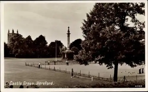 Ak Hereford West Midlands England, Castle Green