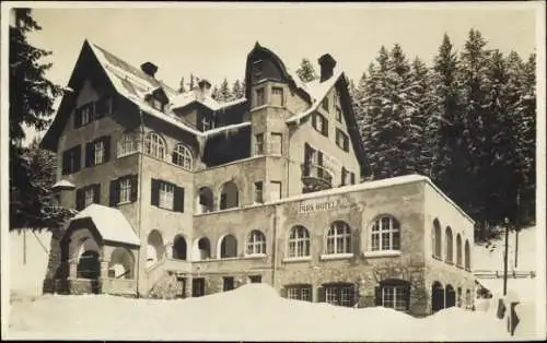 Foto Ak Lenzerheide Kanton Graubünden, Parkhotel, Winter