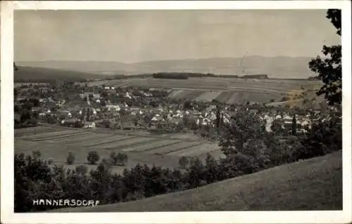 Ak Hannersdorf Burgenland, Gesamtansicht