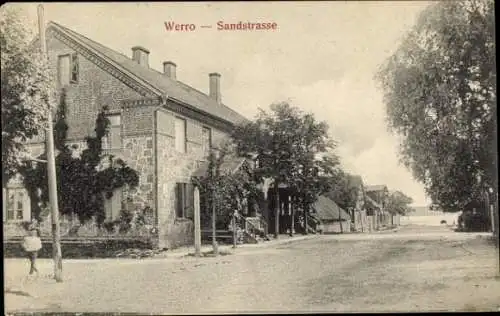 Ak Võru Werro Estland, Sandstraße