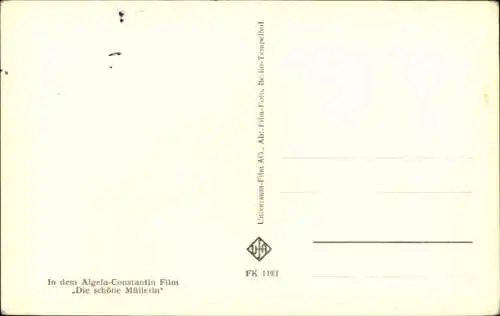 Ak Schauspieler Fritz Wagner, Constantin Film, Autogramm