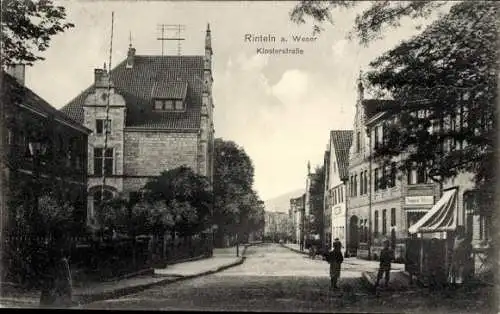 Ak Rinteln an der Weser, Klosterstraße