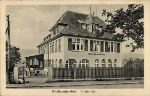 Ak Salzhemmendorf Niedersachsen, Kinderheim