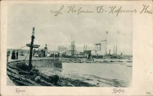 Ak Delfzijl Groningen, Hafen