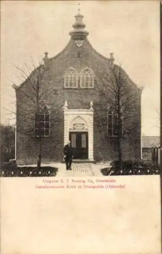 Ak Oostwolde Groningen, Reformierte Kirche