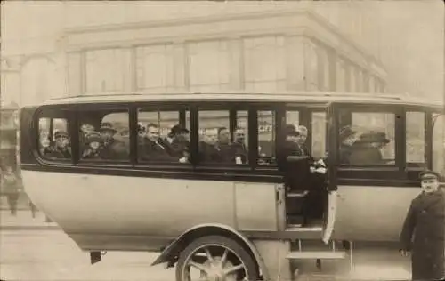 Foto Ak Hamburg Mitte Altstadt, Auto-Rundfahrt Hansa Friedrich Jasper