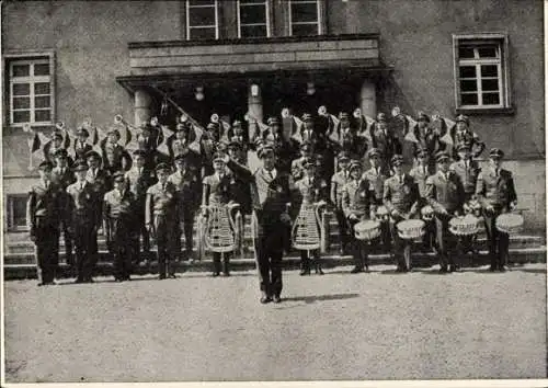 Ak Eisenberg in der Pfalz, Spielmannszug