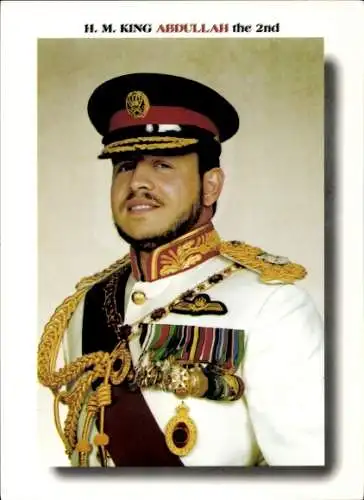 Ak König Abdullah II. bin al-Hussein, Adel Jordanien