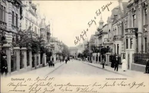 Ak Dortmund im Ruhrgebiet, Hohenzollernstraße