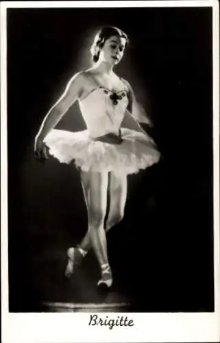 Foto Ballett-Tänzerin Brigitte, Portrait