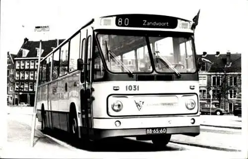 Foto Amsterdam Nordholland Niederlande, Autobus NZH 1031, Marnix Straat