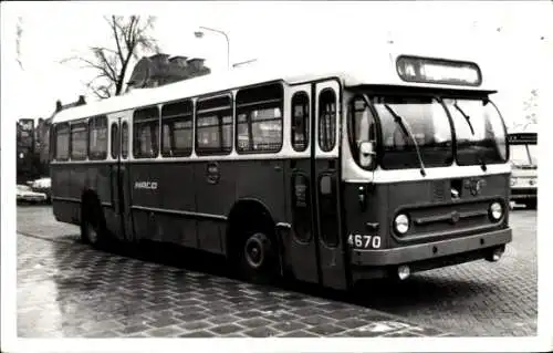 Foto Ak Amsterdam Nordholland Niederlande, Autobus Naco 4670, Waterloo Plein