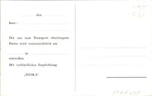 Foto Ak Fährschiff Neska