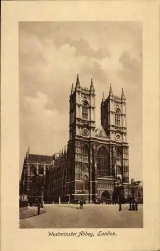 Ak London City England, Westminster Abbey