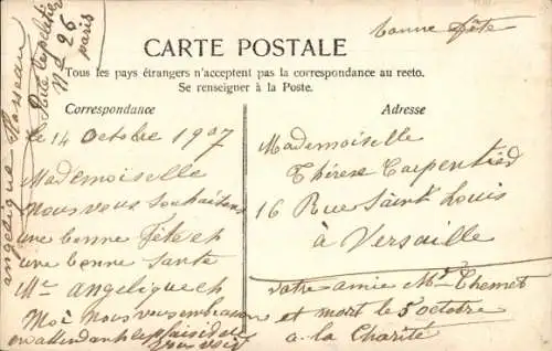 Buchstaben Ak Vorname Therese, Frauen-Portraits