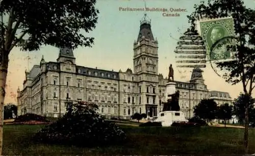 Ak Québec Kanada, Regierungsgebäude