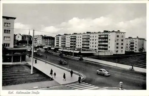 Ak Kiel Schleswig Holstein, Holtenauer Straße, Wohnsiedlung