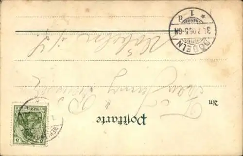 Ak Hřensko Herrnskretschen Elbe Reg. Aussig, Partie am Edmundsklamm