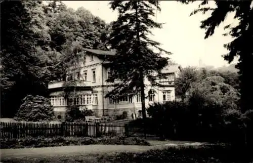 Foto Ak Oschersleben an der Bode, Villa