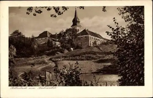 Ak Rottenbuch in Oberbayern, vom Badweiher