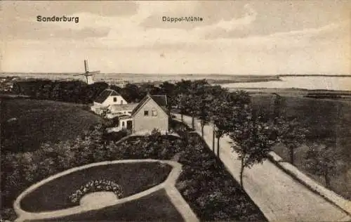 Ak Sønderborg Sonderburg Dänemark, Düppel-Mühle