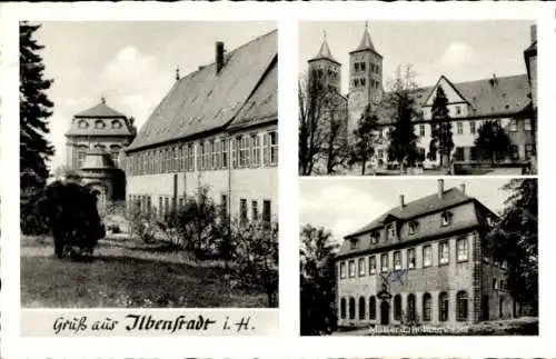 Ak Ilbenstadt Niddatal in Hessen, Kirche, Mütter-Erholungsheim