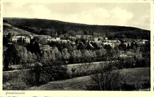 Ak Weilmünster im Taunus Hessen, Gesamtansicht, Kindersanatorium