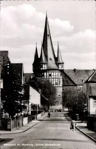 Ak Neustadt in Hessen, Junker Hansenturm