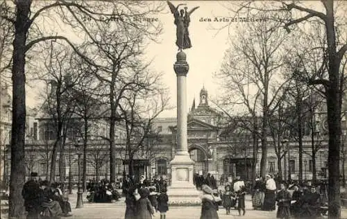 Ak Paris III, Square des Arts et Métiers