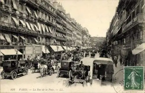 Ak Paris II., Die Straße des Friedens