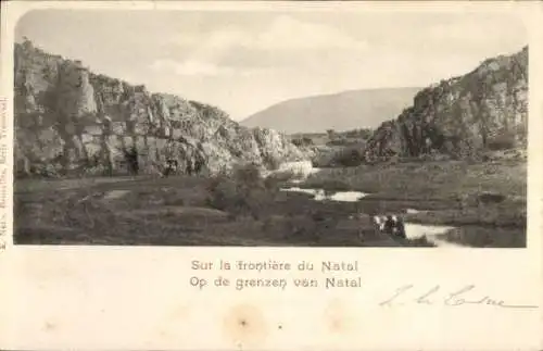 Ak Natal Südafrika, Panorama, Grenze