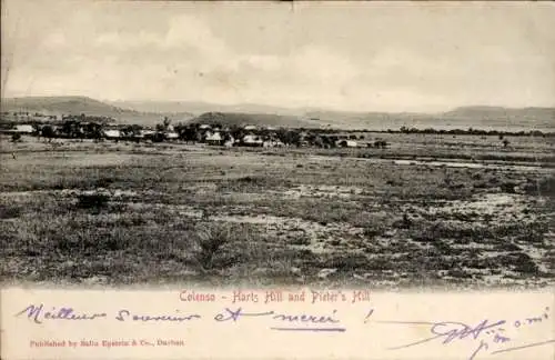 Ak Colenso Südafrika, Harts Hill und Pieter's Hill